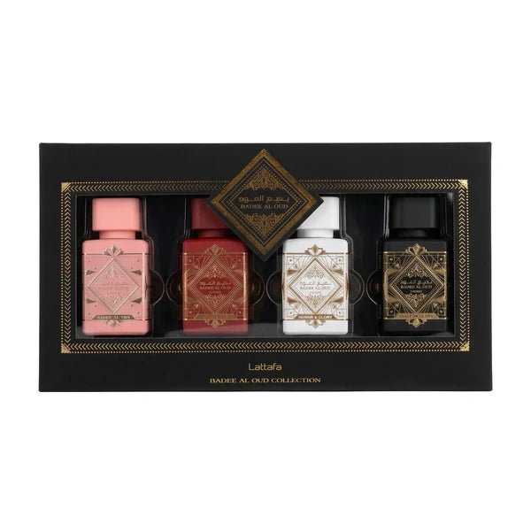 Badee Al Oud Perfume Set of 4 Collection 25ml EDP | Lattafa