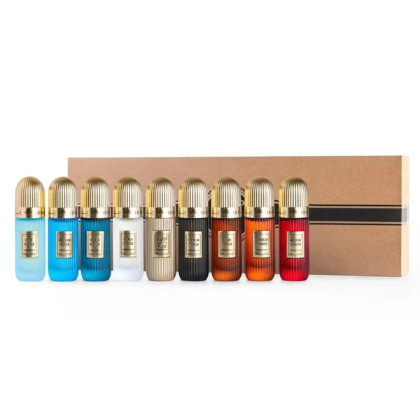 IBRAQ Tobacco Collection Set Of 9 x 20ml Extrait de Parfum