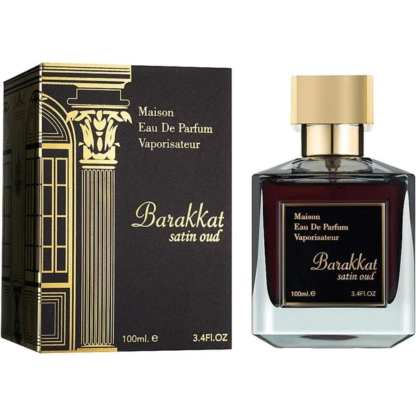 Barakkat Satin Oud Perfume 100ml EDP | Fragrance World
